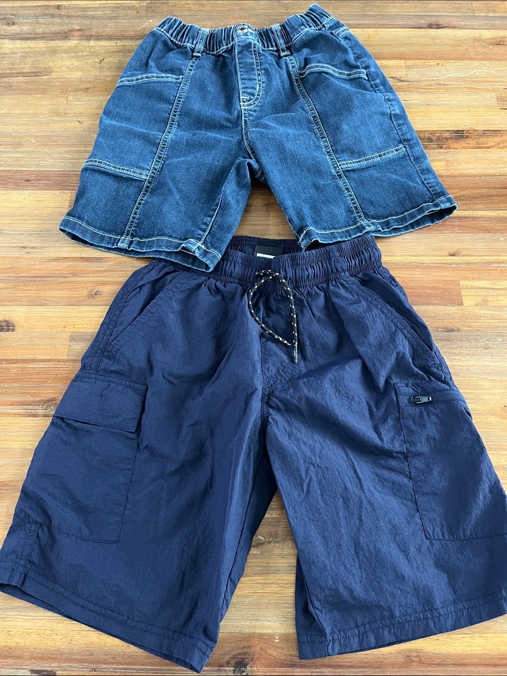 Boys Shorts 2pc Bundle Under Armour, Denim Shorts Size 6-7